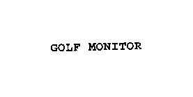 GOLF MONITOR