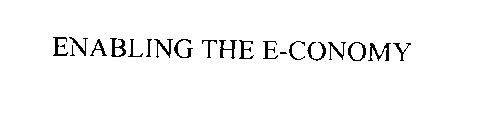 ENABLING THE E-CONOMY
