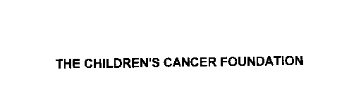 THE CHILDREN'S CANCER FOUNDATION