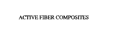 ACTIVE FIBER COMPOSITES