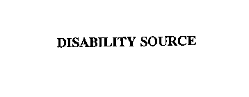 DISABILITY SOURCE