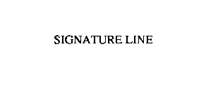 SIGNATURE LINE