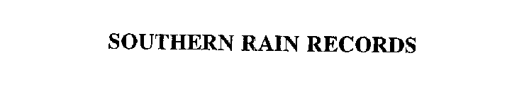 SOUTHERN RAIN RECORDS
