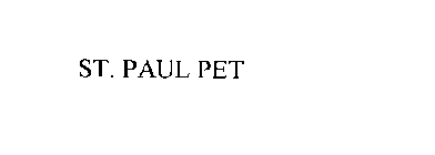 ST. PAUL PET