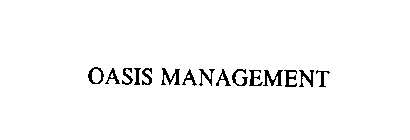 OASIS MANAGEMENT