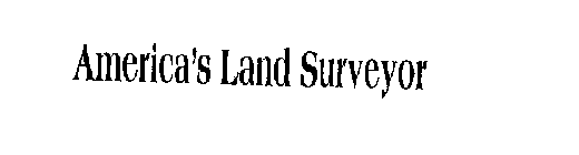 AMERICA'S LAND SURVEYOR