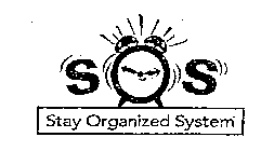S O S STAY ORGANIZED SYSTEM