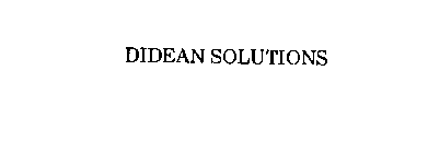 DIDEAN SOLUTIONS
