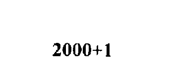 2000+1