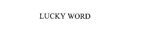 LUCKY WORD