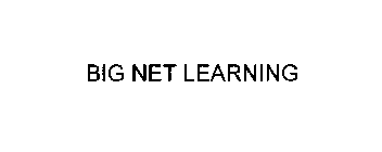 BIG NET LEARNING