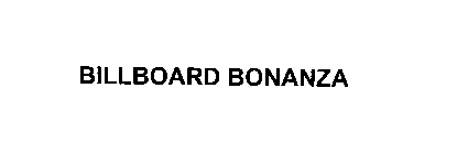 BILLBOARD BONANZA
