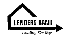 LENDERS BANK LEADING THE WAY