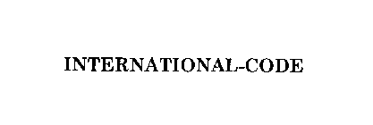 INTERNATIONAL CODES