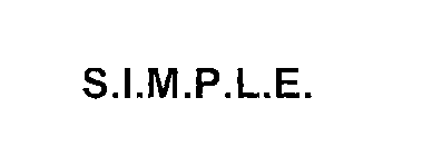 S.I.M.P.L.E.