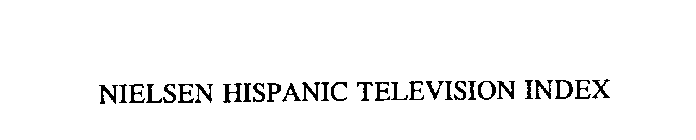 NIELSEN HISPANIC TELEVISION INDEX