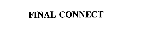 FINAL CONNECT