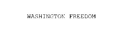 WASHINGTON FREEDOM