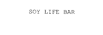 SOY LIFE BAR