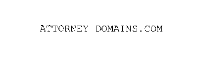 ATTORNEY DOMAINS.COM