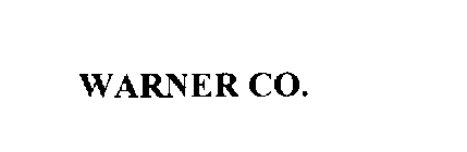 WARNER CO.