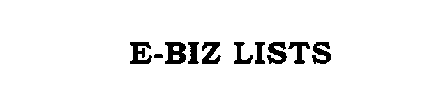 E-BIZ LISTS