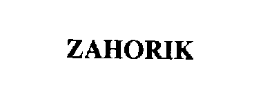 ZAHORIK