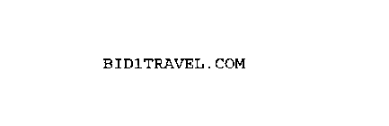 BID1TRAVEL.COM