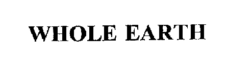 WHOLE EARTH