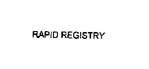 RAPID REGISTRY