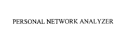 PERSONAL NETWORK ANALYZER