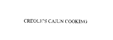 CREOLE' S CAJUN COOKING