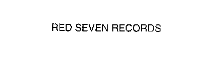 RED SEVEN RECORDS