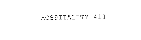 HOSPITALITY 411