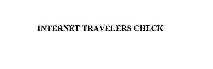 INTERNET TRAVELERS CHECK