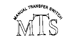 MANUAL TRANSFER SWITCH MTS