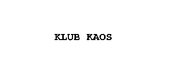 KLUB KAOS