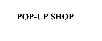POP-UP SHOP