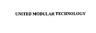 UNITED MODULAR TECHNOLOGY