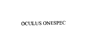 OCULUS ONESPEC