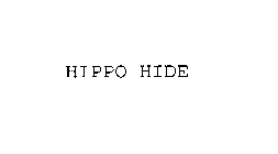 HIPPO HIDE