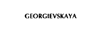 GEORGIEVSKAYA