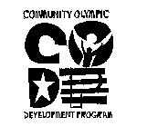 CODP COMMUNITY OLYMPIC DEVELOPMENT PROGRAM