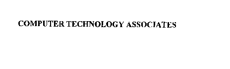 COMPUTER TECHNOLOGY ASSOCIATES