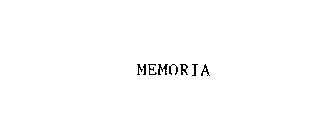 MEMORIA