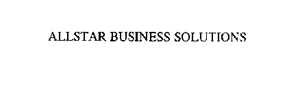 ALLSTAR BUSINESS SOLUTIONS