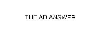 THE AD ANSWER