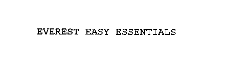 EVEREST EASY ESSENTIALS