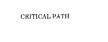 CRITICAL PATH