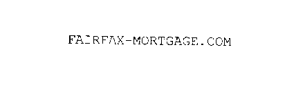 FAIRFAX-MORTGAGE.COM